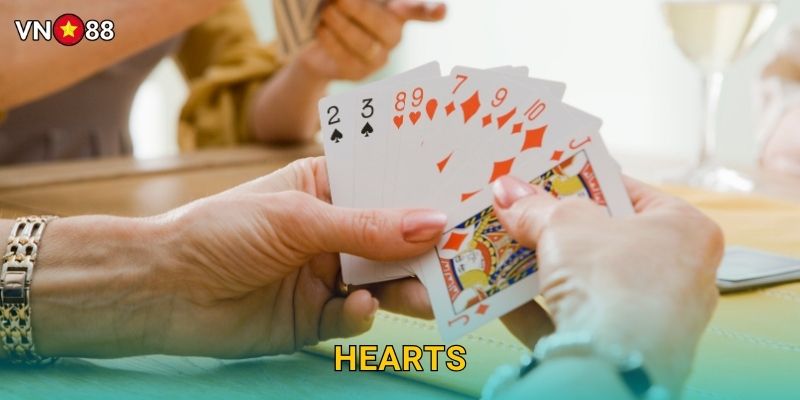 Hearts Vn88 bg – Trò Chơi Bài Kinh Điển Phương Tây